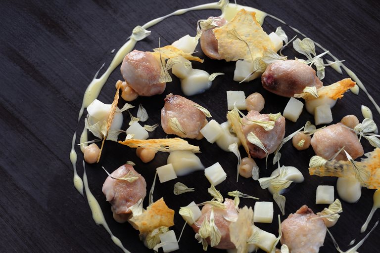 Chicken Oyster Recipe, Cod Roe & Celeriac Great British Chefs