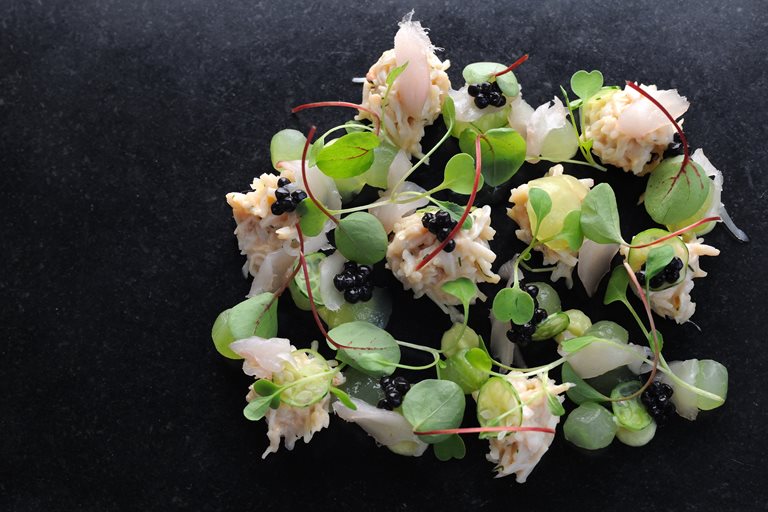 Crab Salad Recipe, Mackerel Tartare & Cucumber Great British Chefs