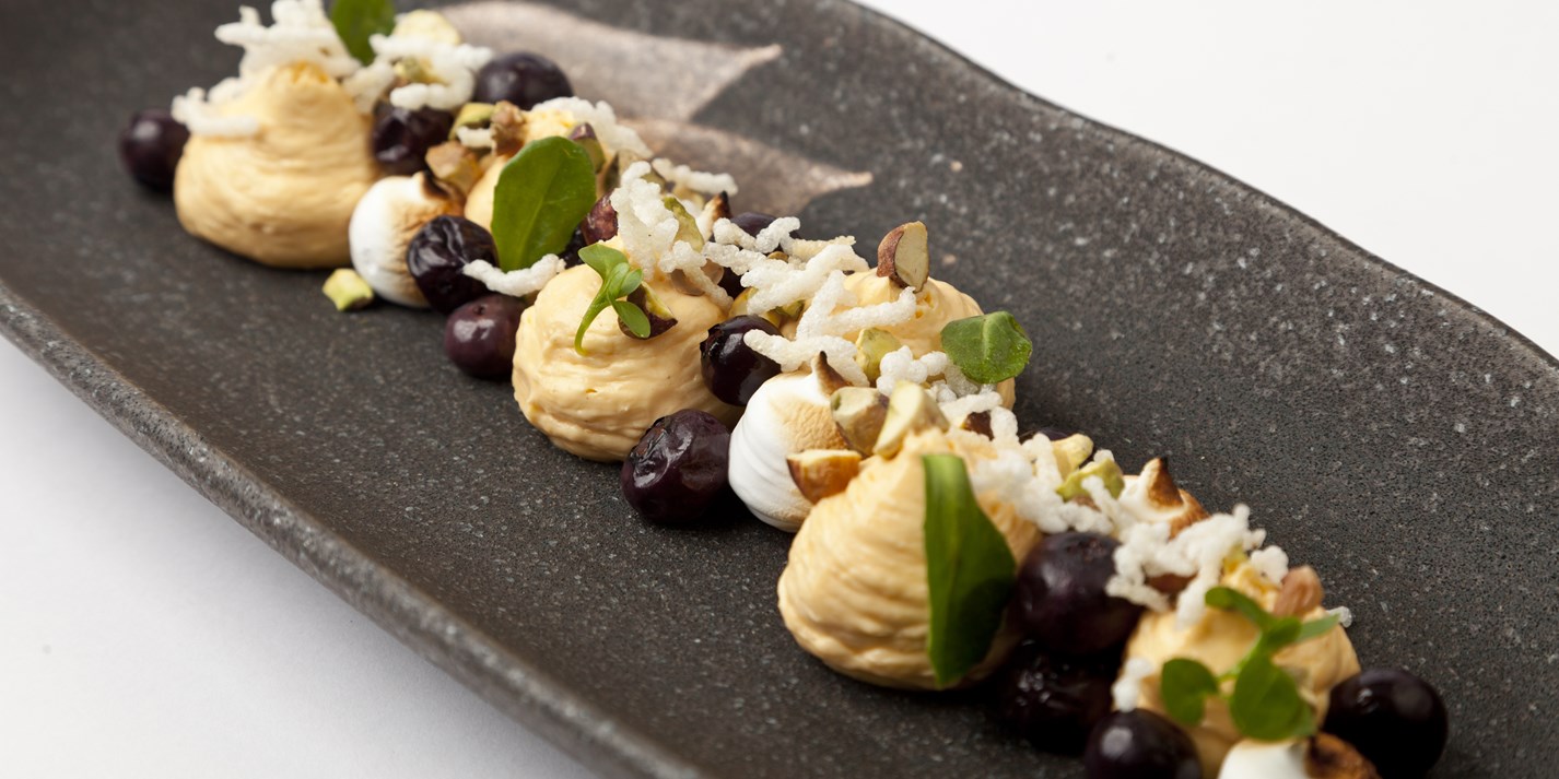 Whipped Sea Buckthorn Dessert Recipe Great British Chefs