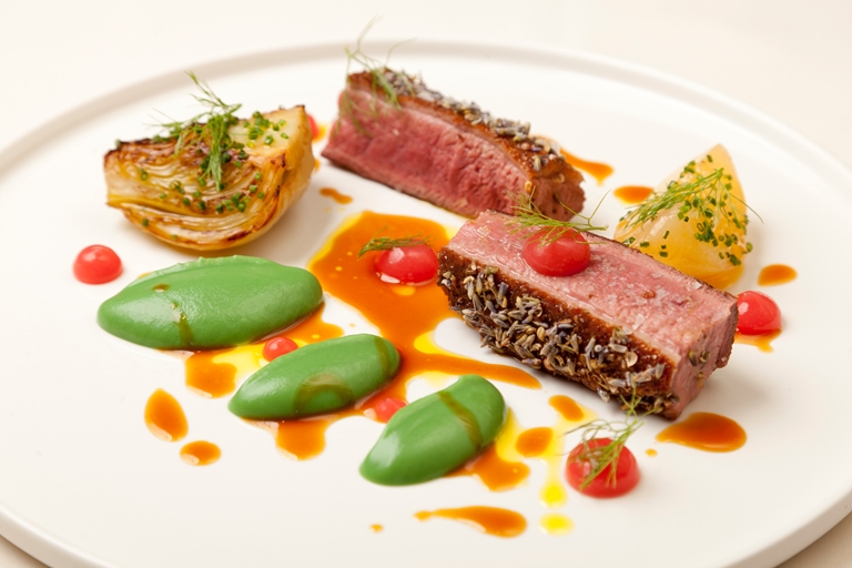 Duck with Lavender Recipe - Great British Chefs