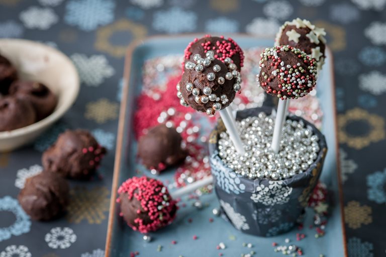 Chocolate Truffle Lollipops Recipe Great British Chefs