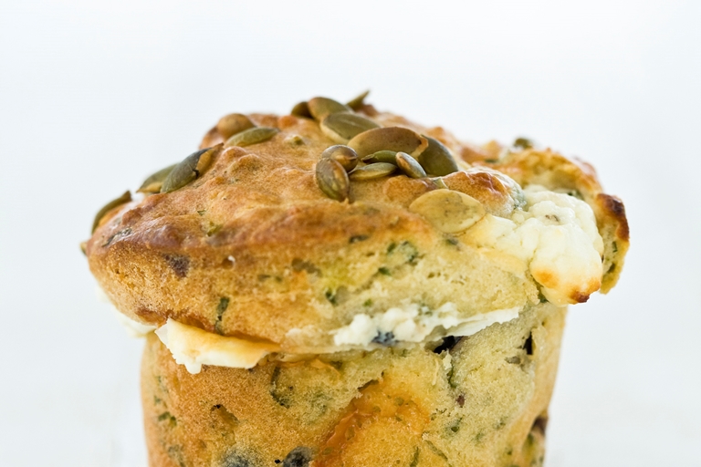 Feta, Olive & Herb Muffins Recipe Great British Chefs