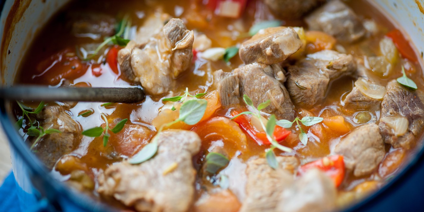 Lamb and Red Pepper Ragout Recipe - Great British Chefs