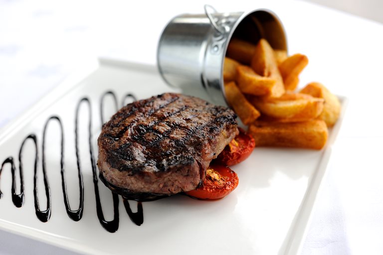 Rib Eye Steak and Chips Recipe Great British Chefs