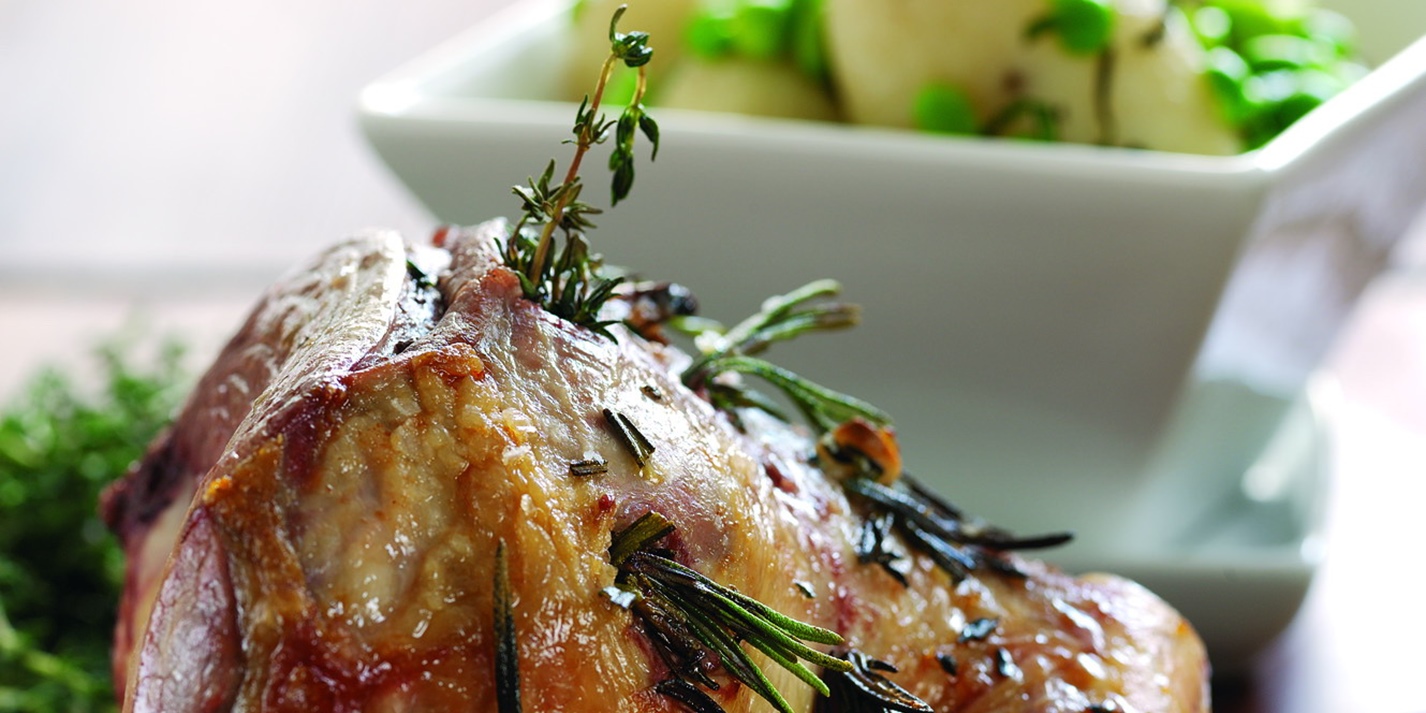 Lamb With & Minted Jersey Royals Great British Chefs