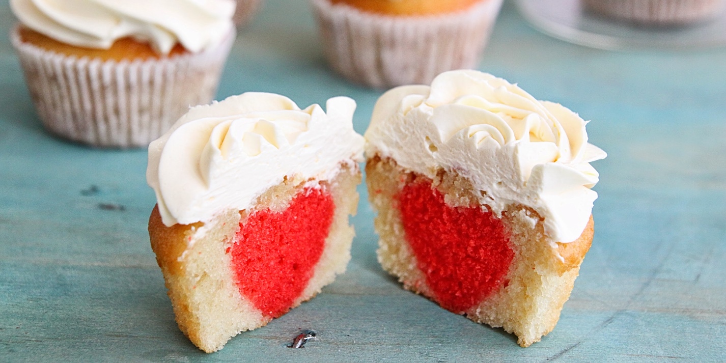 Surprise inside cupcakes recipe Great British Chefs