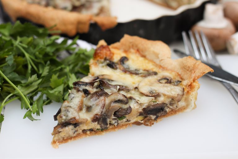 Mushroom And Gruyère Tart Recipe Great British Chefs