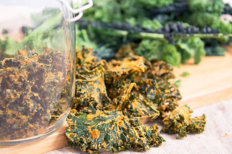 Smokey chipotle kale crisps recipe Great British Chefs