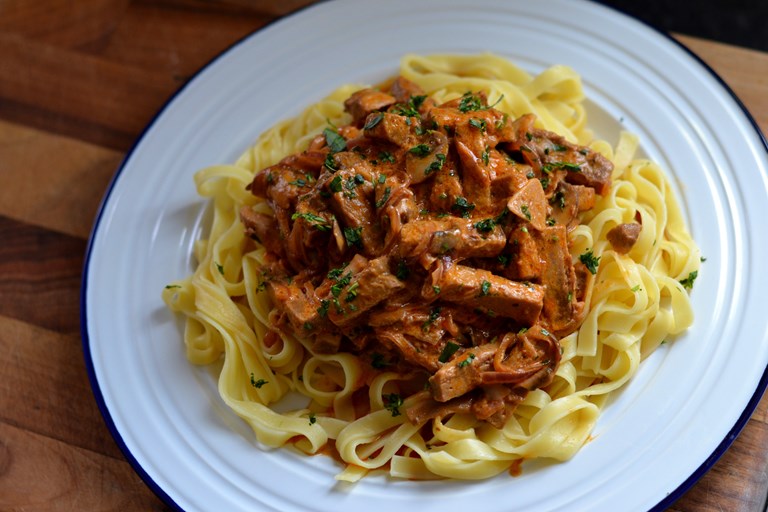 Quorn and Mushroom Stroganoff Recipe Great British Chefs