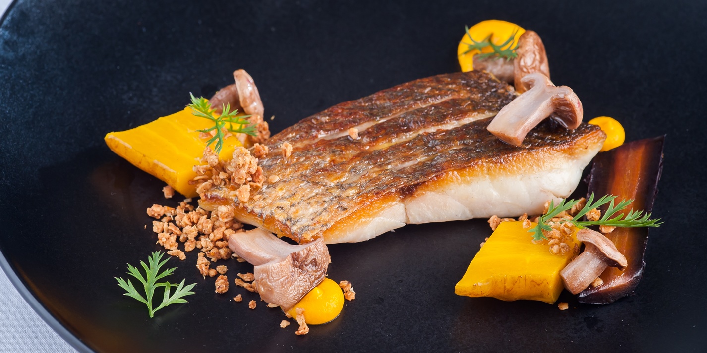 Seared Sea Bass recipe Great British Chefs