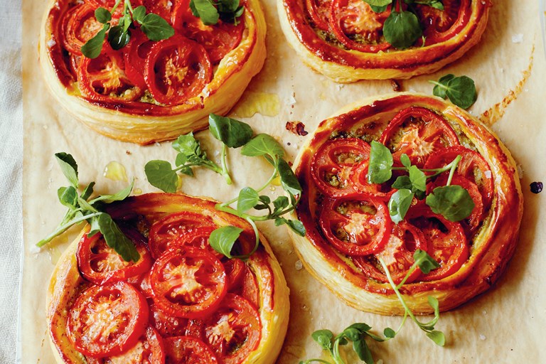 Tomato and Pesto Tarts Recipe Great British Chefs