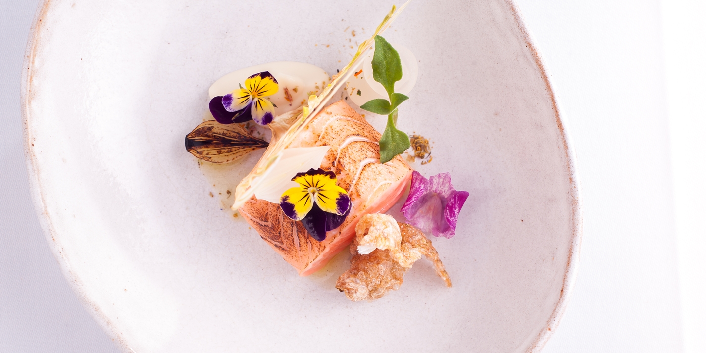 Sous Vide Salmon Recipe with Onion Great British Chefs