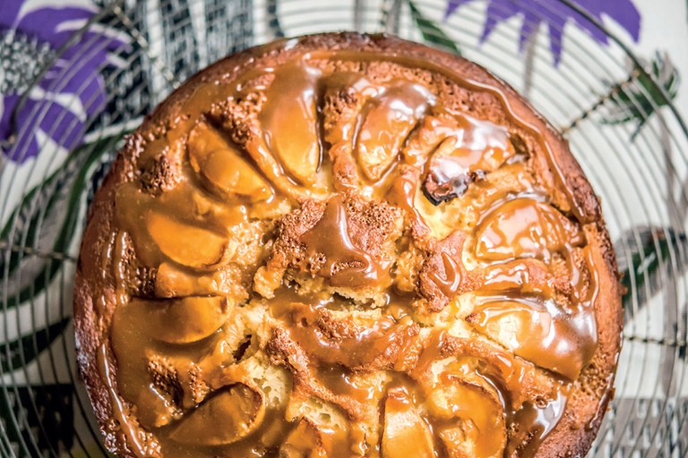 Toffee Apple Cake Recipe Great British Chefs