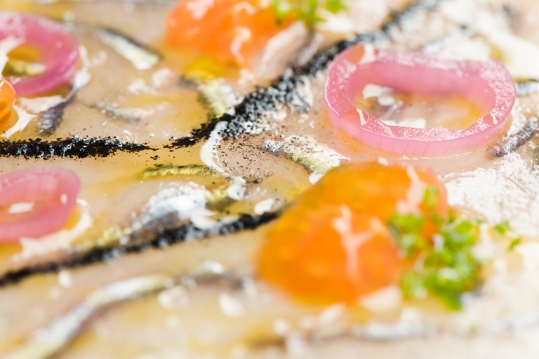 Anchovy with Bottarga Mayonnaise Recipe Great Italian Chefs