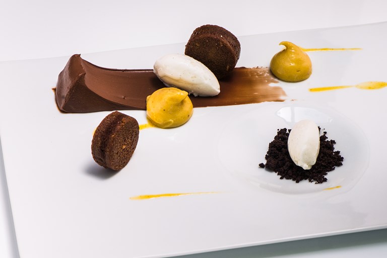 Pink Peppercorn Chocolate Dessert Recipe Great Italian Chefs