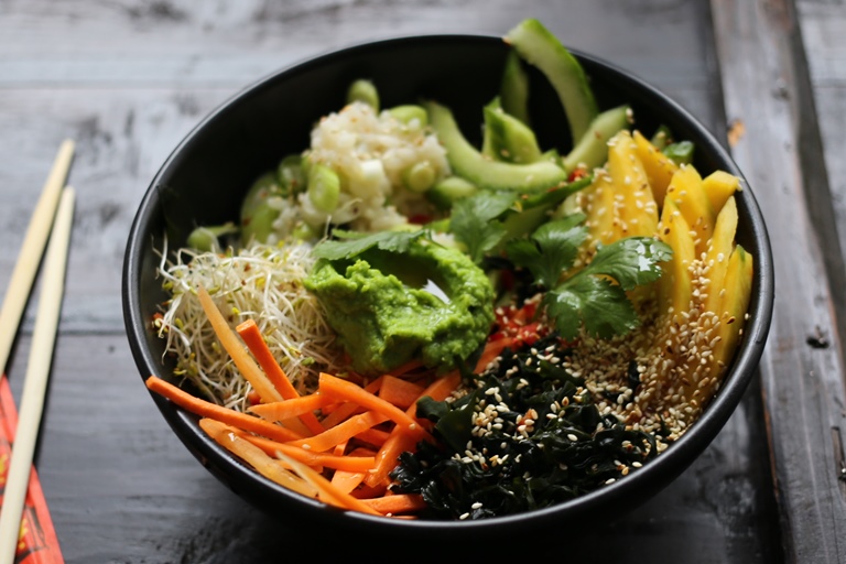 Vegetarian Sushi Bowl Recipe - Great British Chefs