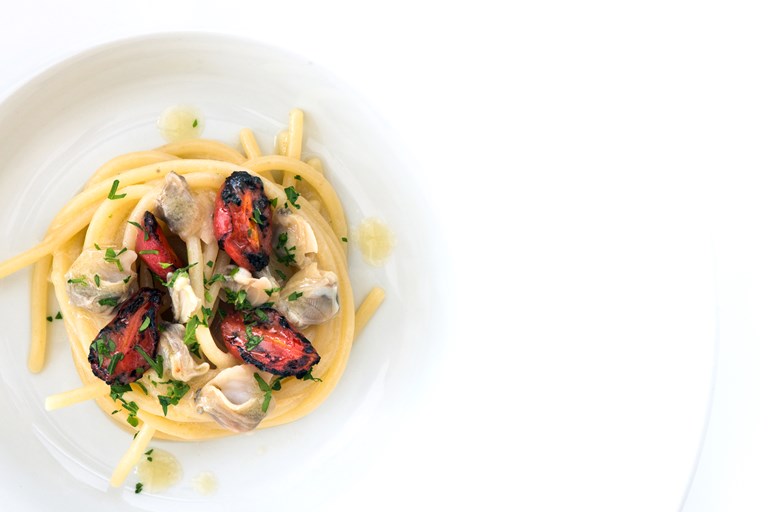 Spaghetti Recipe with Clams Great Italian Chefs