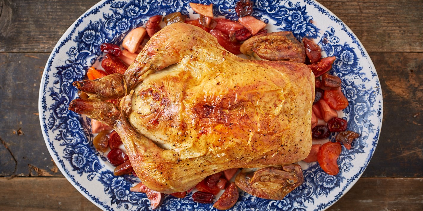 Roast Capon With Pork Stuffing Recipe Great Italian Chefs