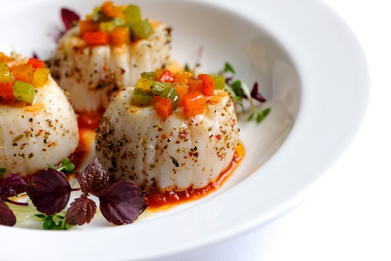 Spicy Grilled Scallops Recipe Great British Chefs