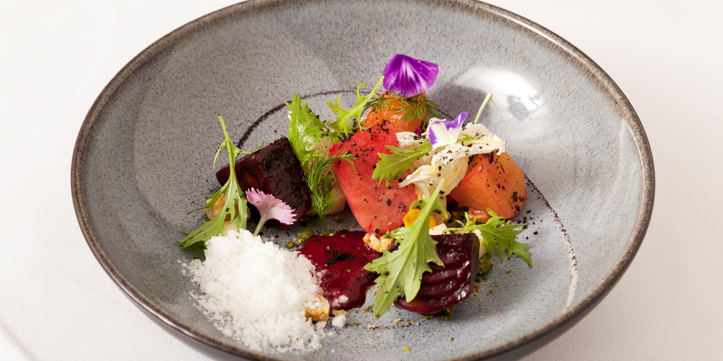 Beetroot with Goat's Cheese Snow Recipe Great British Chefs Beetroot with Goat's Cheese Snow Recipe Great British Chefs