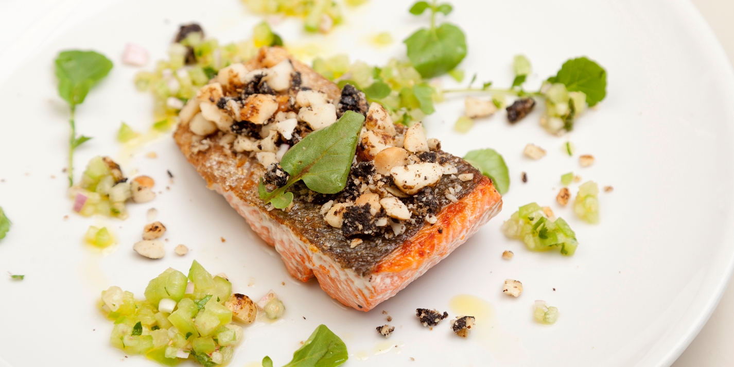 Crusted Salmon Recipe Great British Chefs