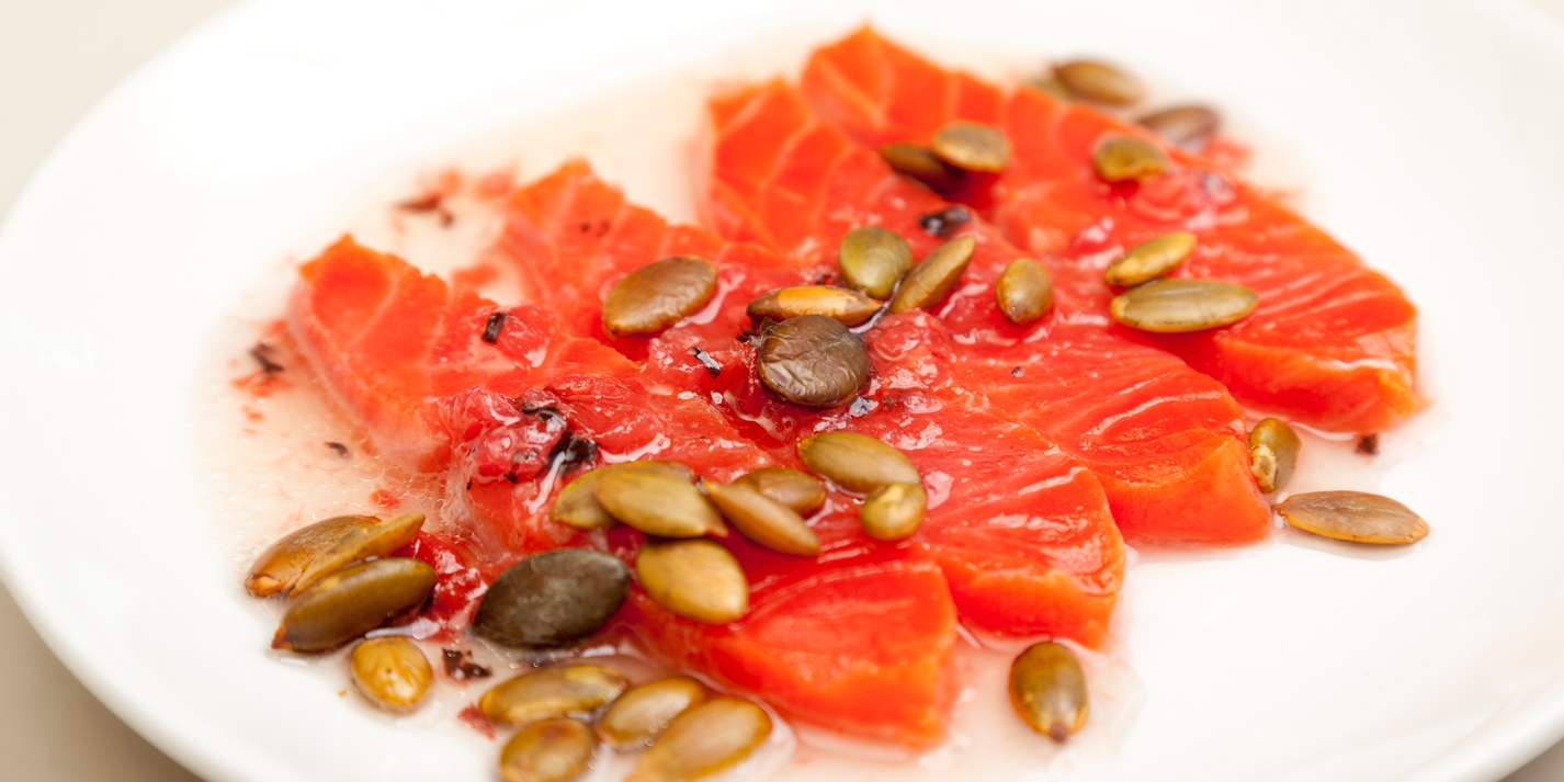 Salmon Sashimi Recipe - Great British Chefs