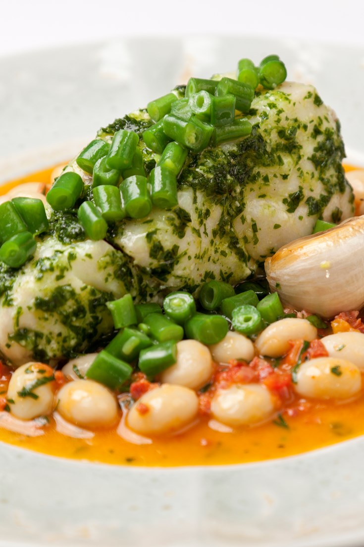Cod with White Beans Recipe - Great British Chefs