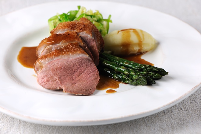 Roast Duck Crown Recipe - Great British Chefs