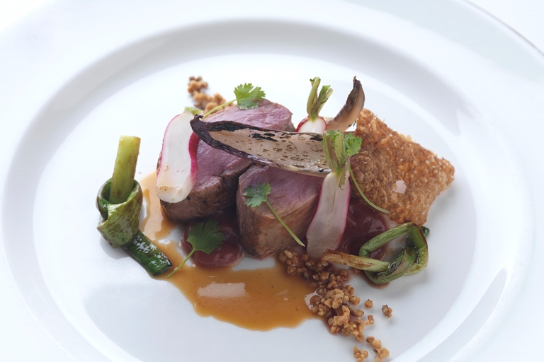 Duck Breast with Rhubarb Recipe - Great British Chefs