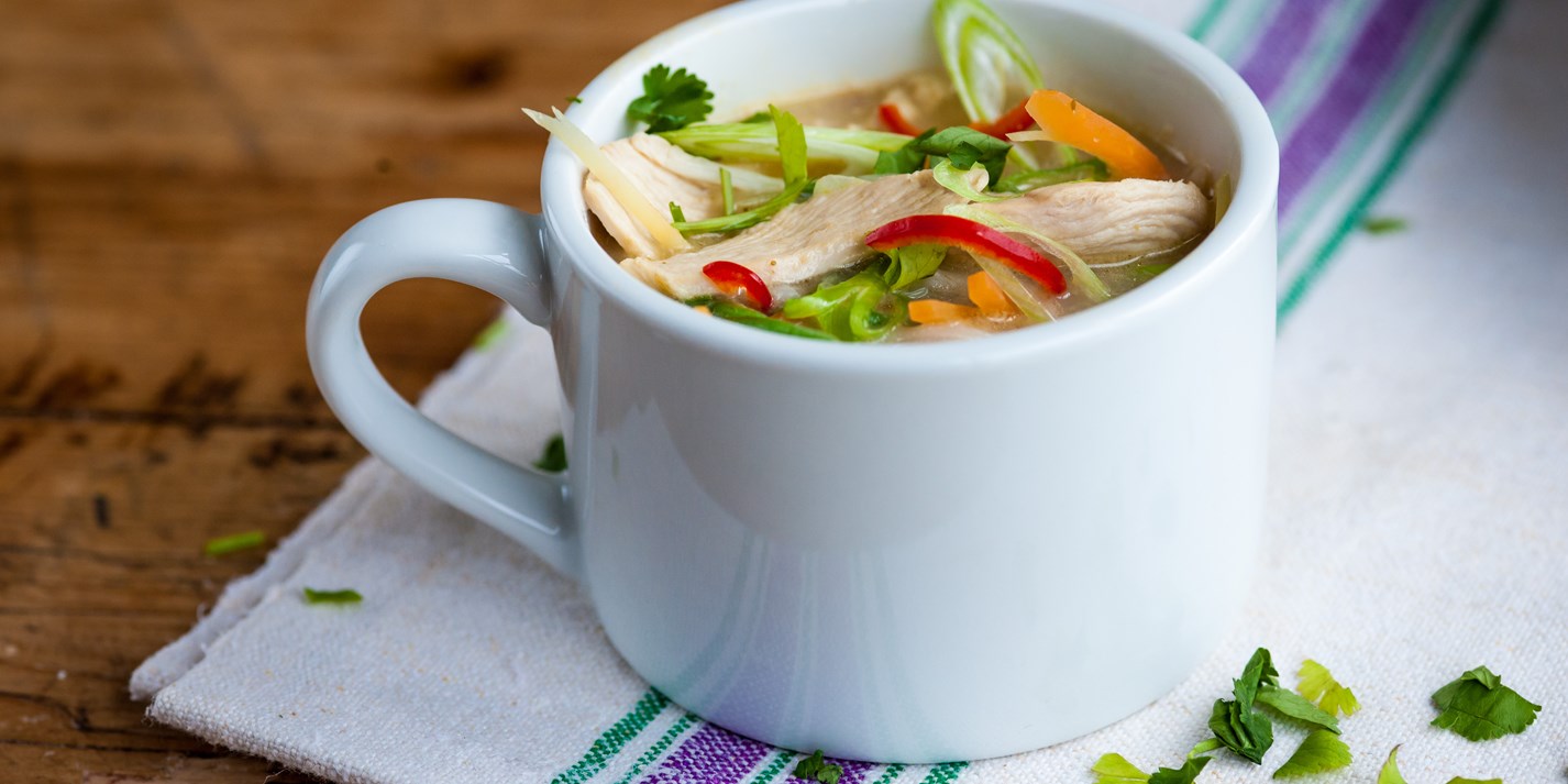 Thai Chicken Soup Recipe Great British Chefs