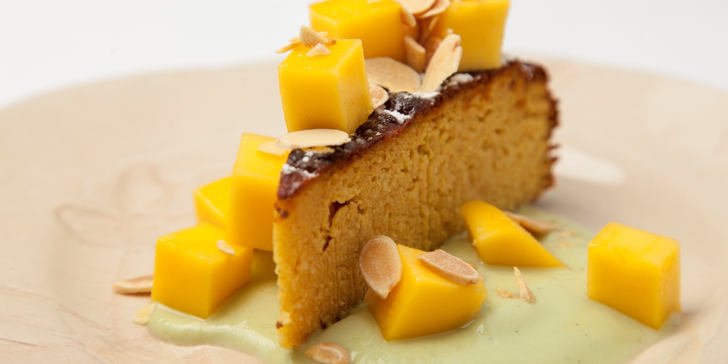 Boiled Orange Cake With Coconut Custard Great British Chefs