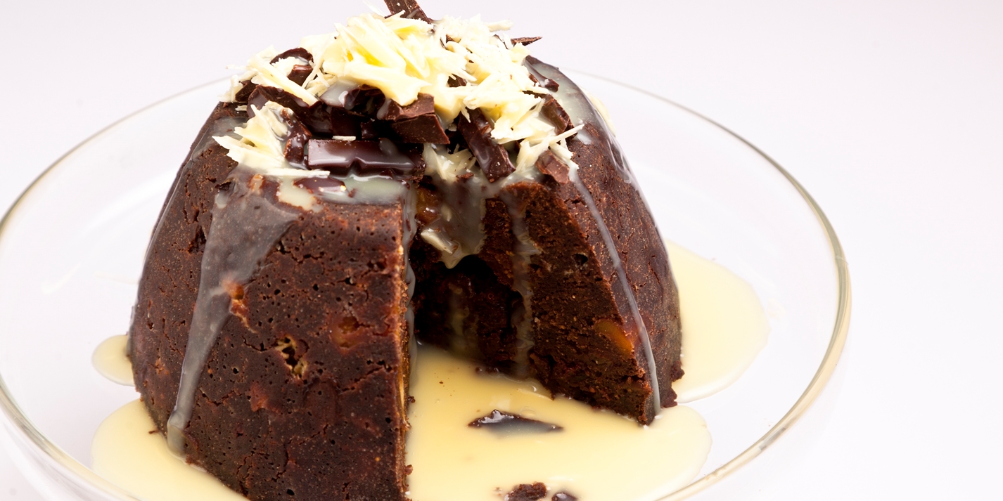 Chocolate Christmas Pudding Recipe - Great British Chefs