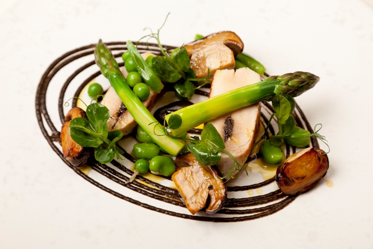 Chicken And Black Garlic Recipe Great British Chefs