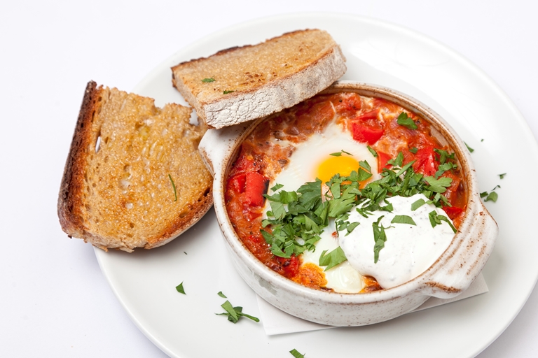 Turkish Menemen with Sumac Yoghurt Recipe - Great British ...