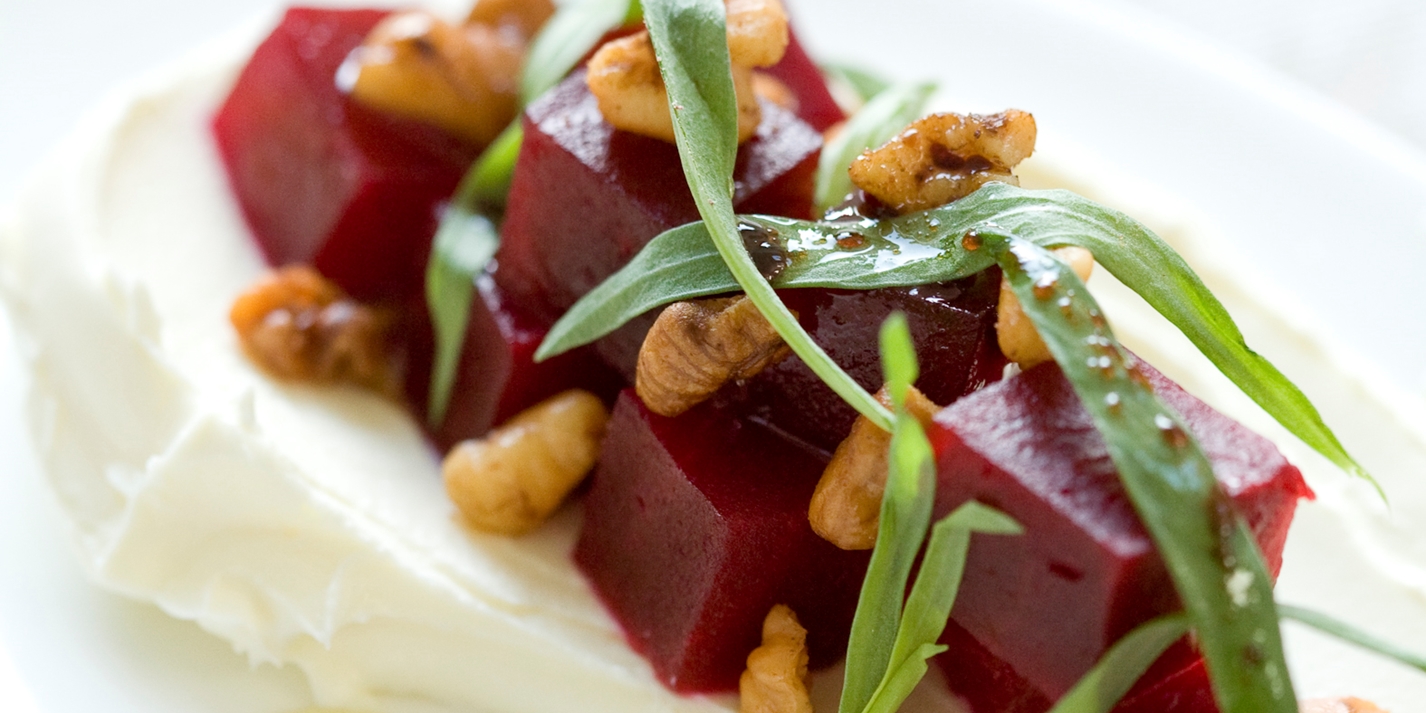 Smoked Beetroot Salad, Mascarpone & Tarragon Great British Chefs