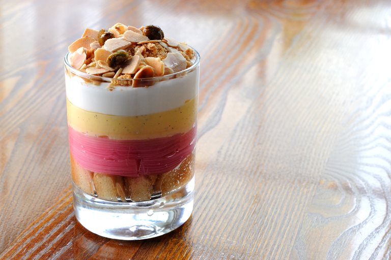 Rhubarb Trifle Recipe - Great British Chefs