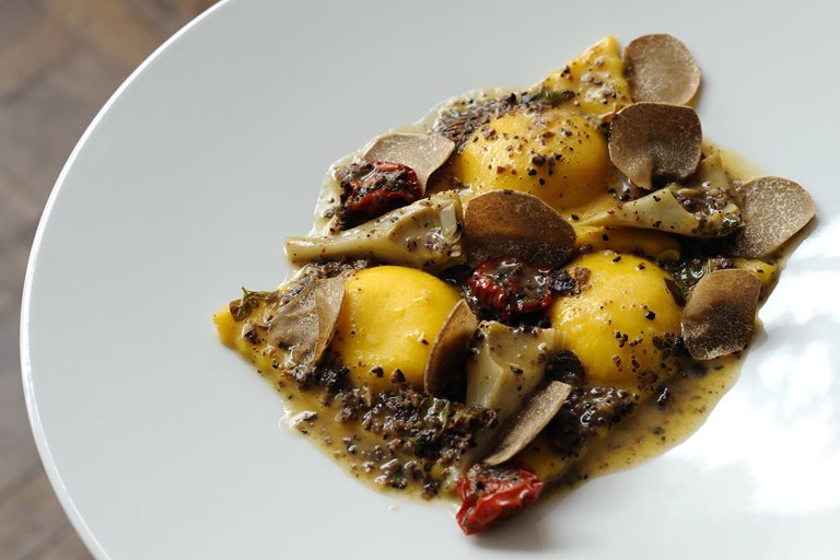 Polenta Ravioli Recipe - Great British Chefs