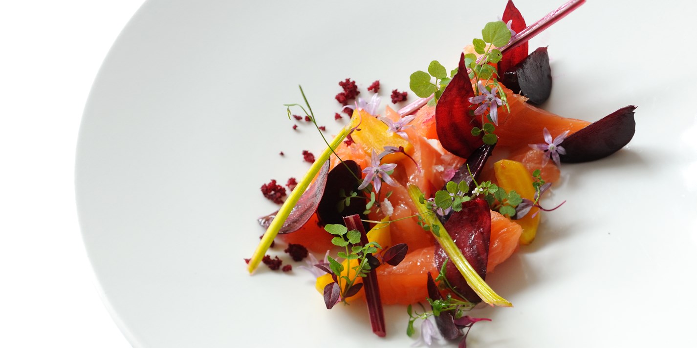 Salmon Mi Cuit Recipe With Beetroots - Great British Chefs