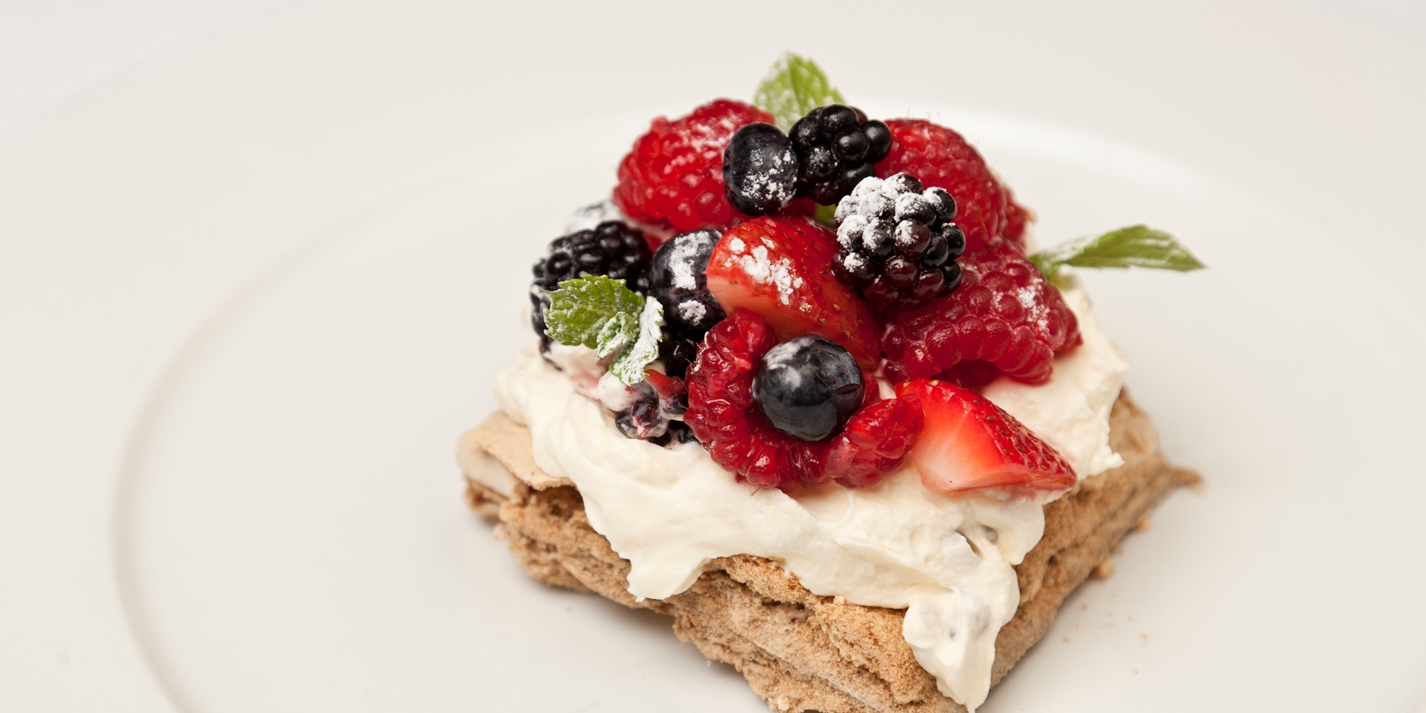 Coffee Meringue Recipe With Cream Great British Chefs