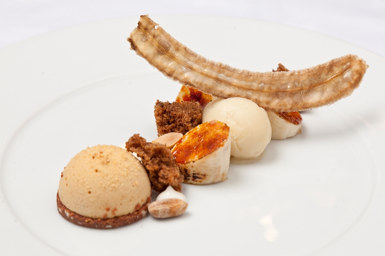 Peanut & Banana Dessert Recipe - Great British Chefs