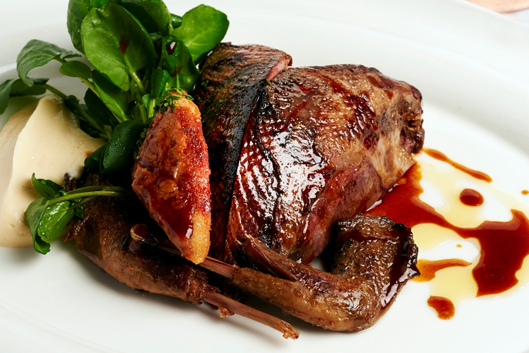 Roast Grouse Game Chips And Bread Sauce Recipe Great British Chefs