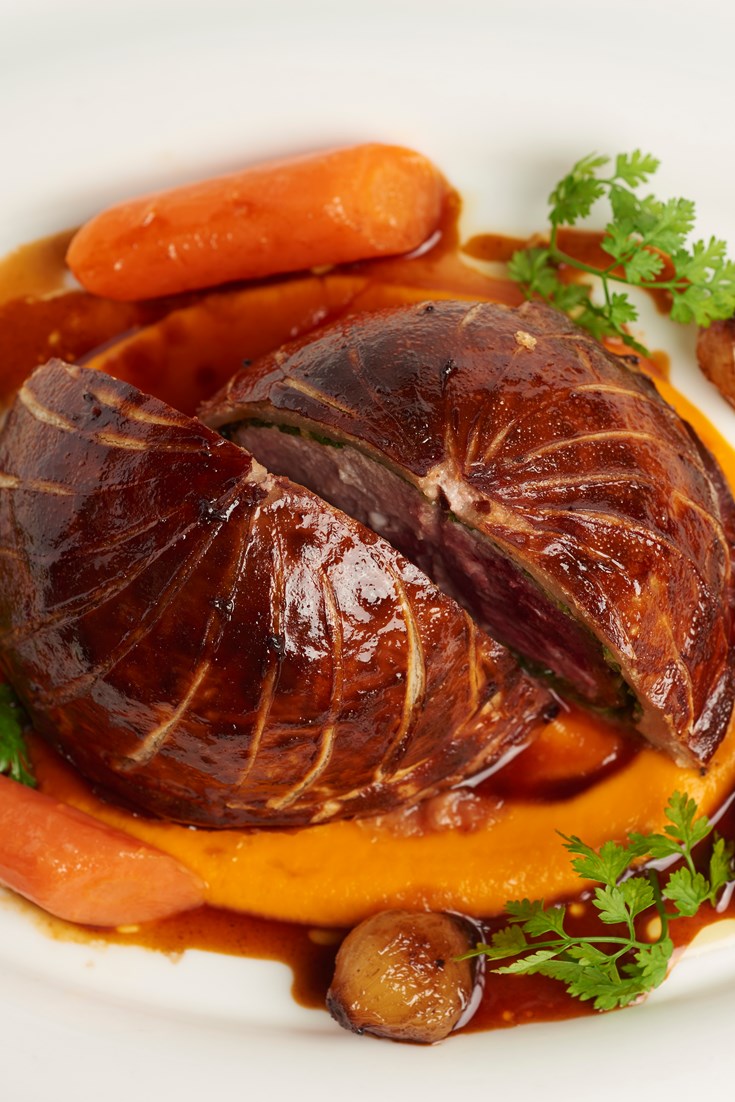 Pithivier Recipe with Game and Carrot Great British Chefs