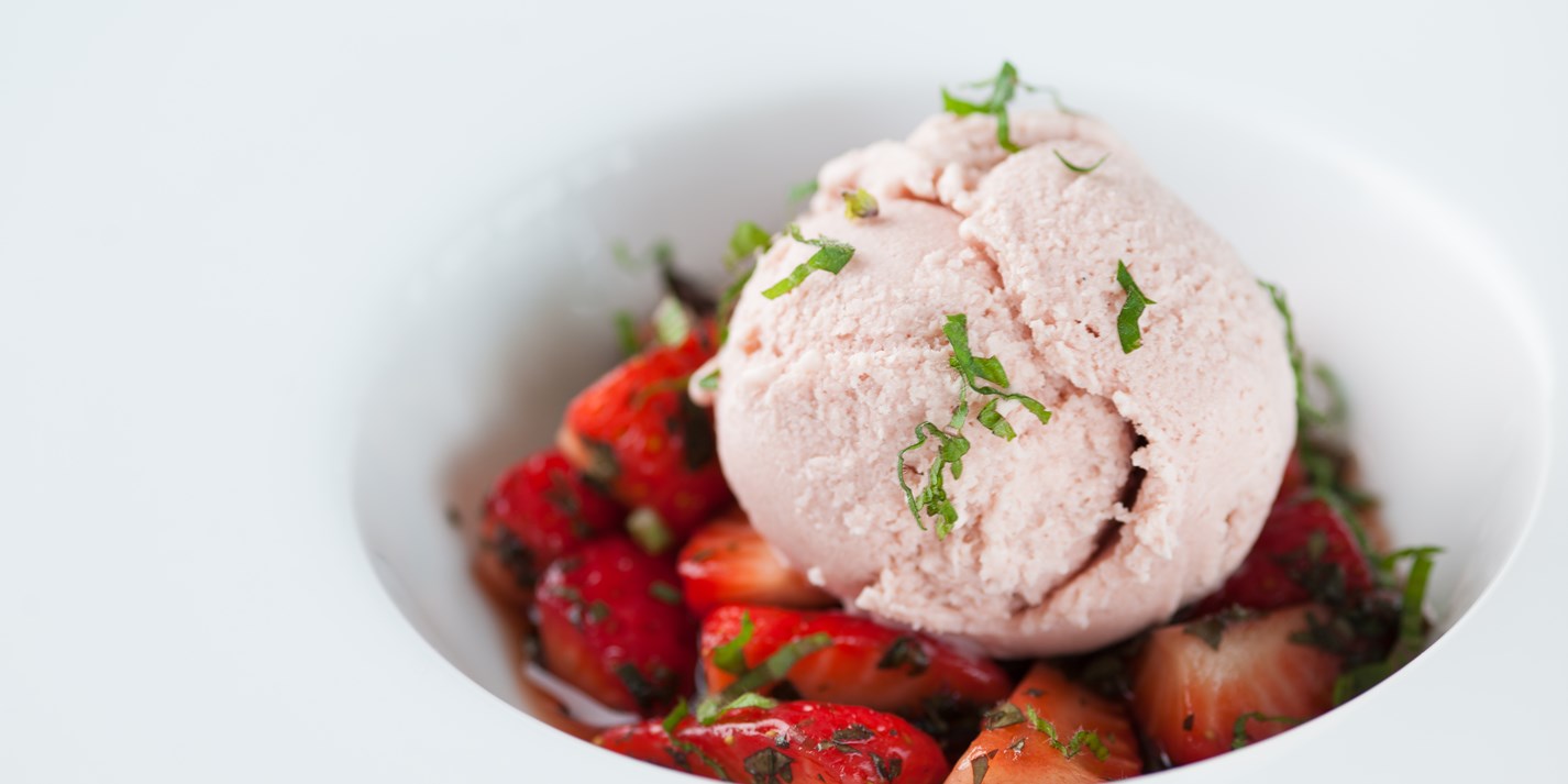 Strawberry Ice Cream Recipe Great British Chefs