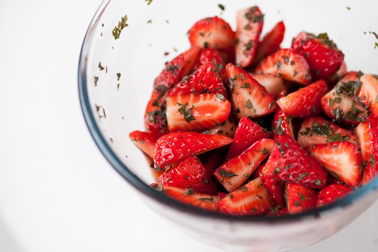 Marinated Strawberries Recipe Great British Chefs