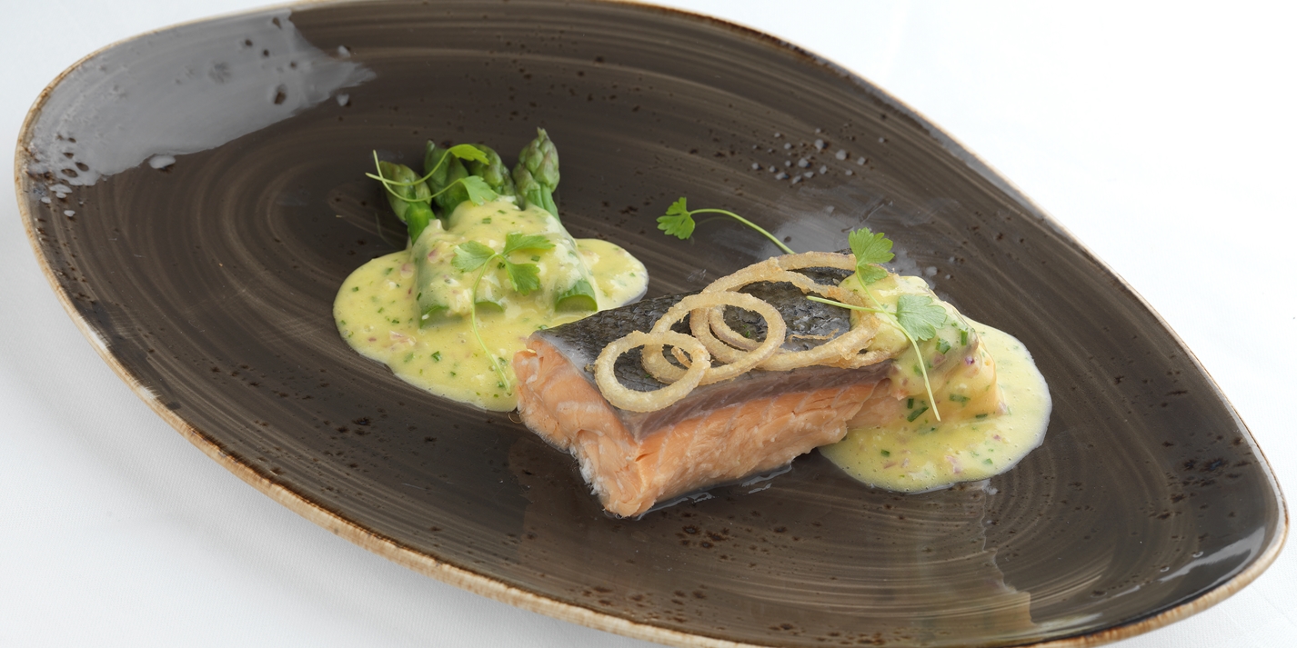 Salmon with Hollandaise Recipe Great British Chefs