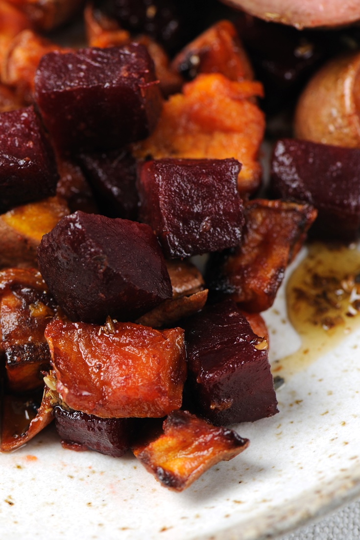 Roast Beetroot And Sweet Potato Recipe Great British Chefs