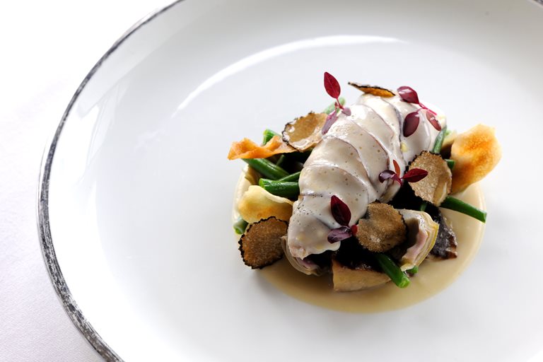 Partridge And Mushroom Artichoke Truffle Great British Chefs