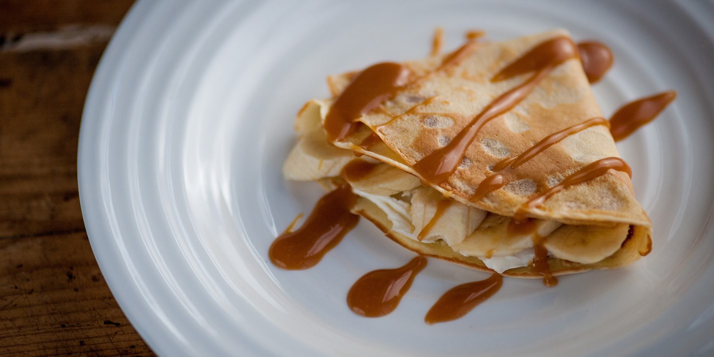 Banana Pancakes Recipe & Toffee - Kids Recipes - Great 