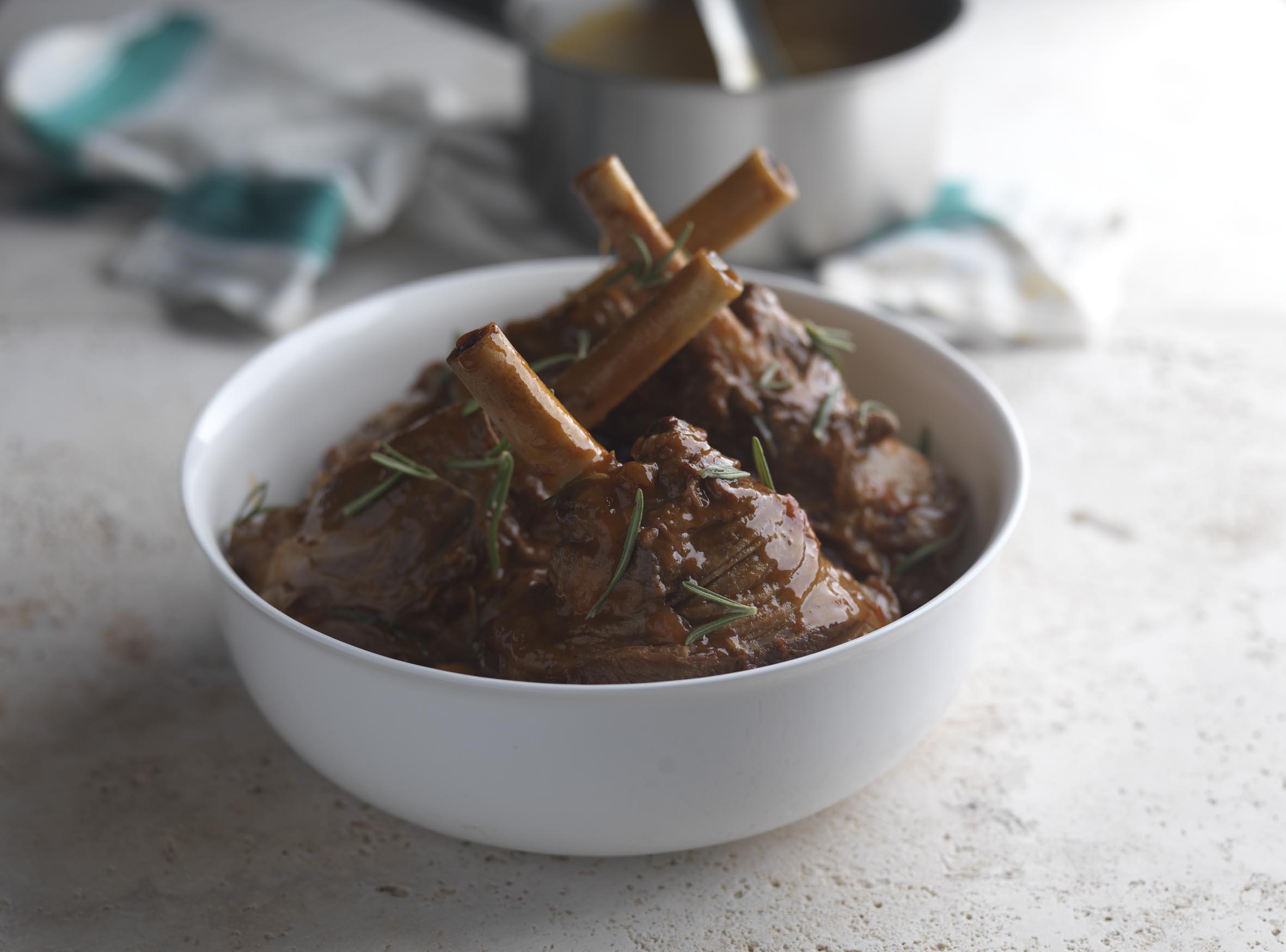 Lamb Shanks Recipe Tomato Rosemary Great British Chefs