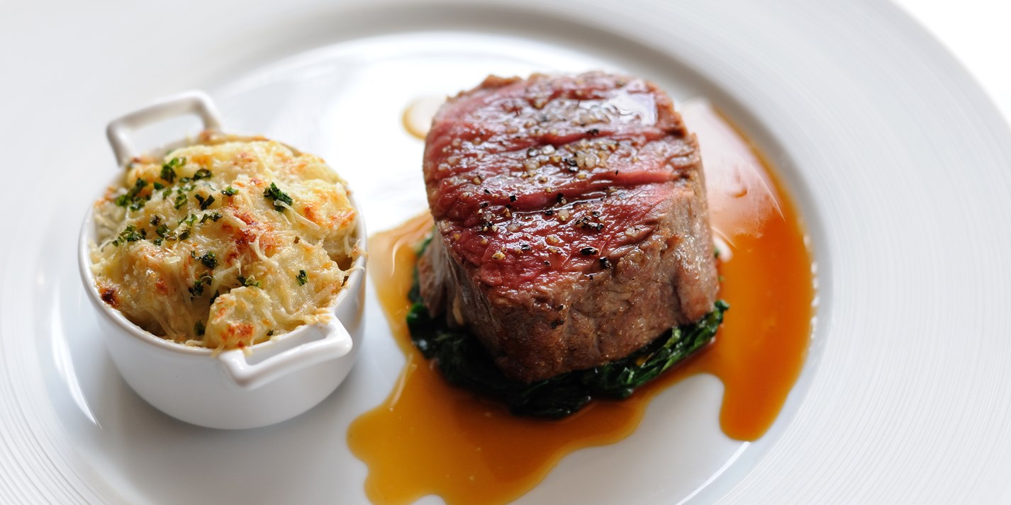 Beef Fillet Recipe & Jerusalem Artichoke Gratin - Great 